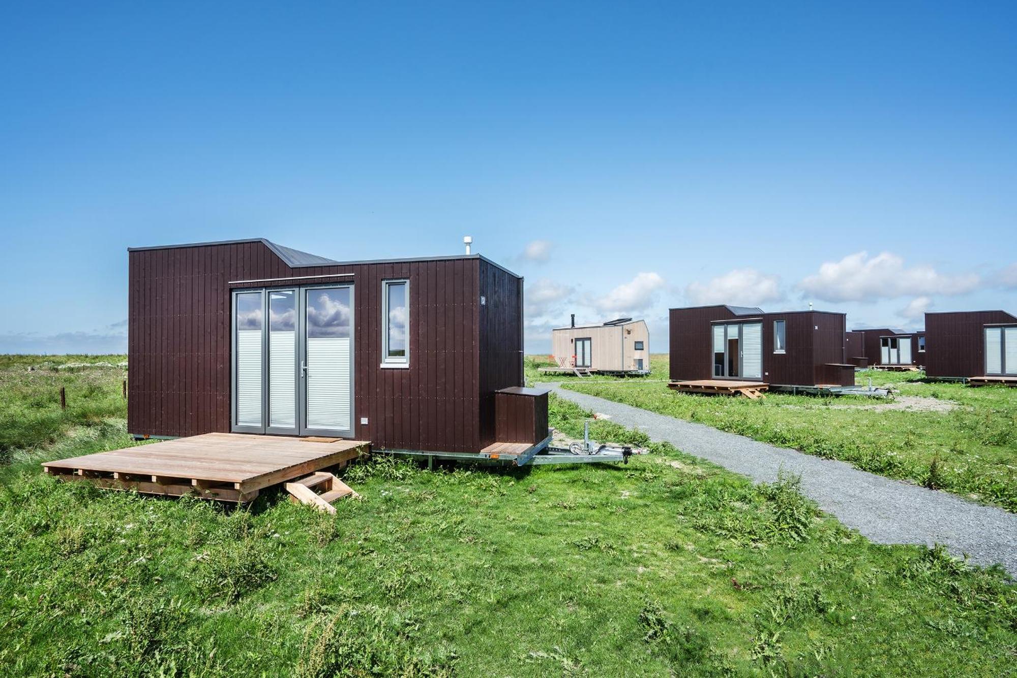 Tiny House Nature 13 Zur Kuhweide - Green Tiny Village Harlesiel Carolinensiel Extérieur photo